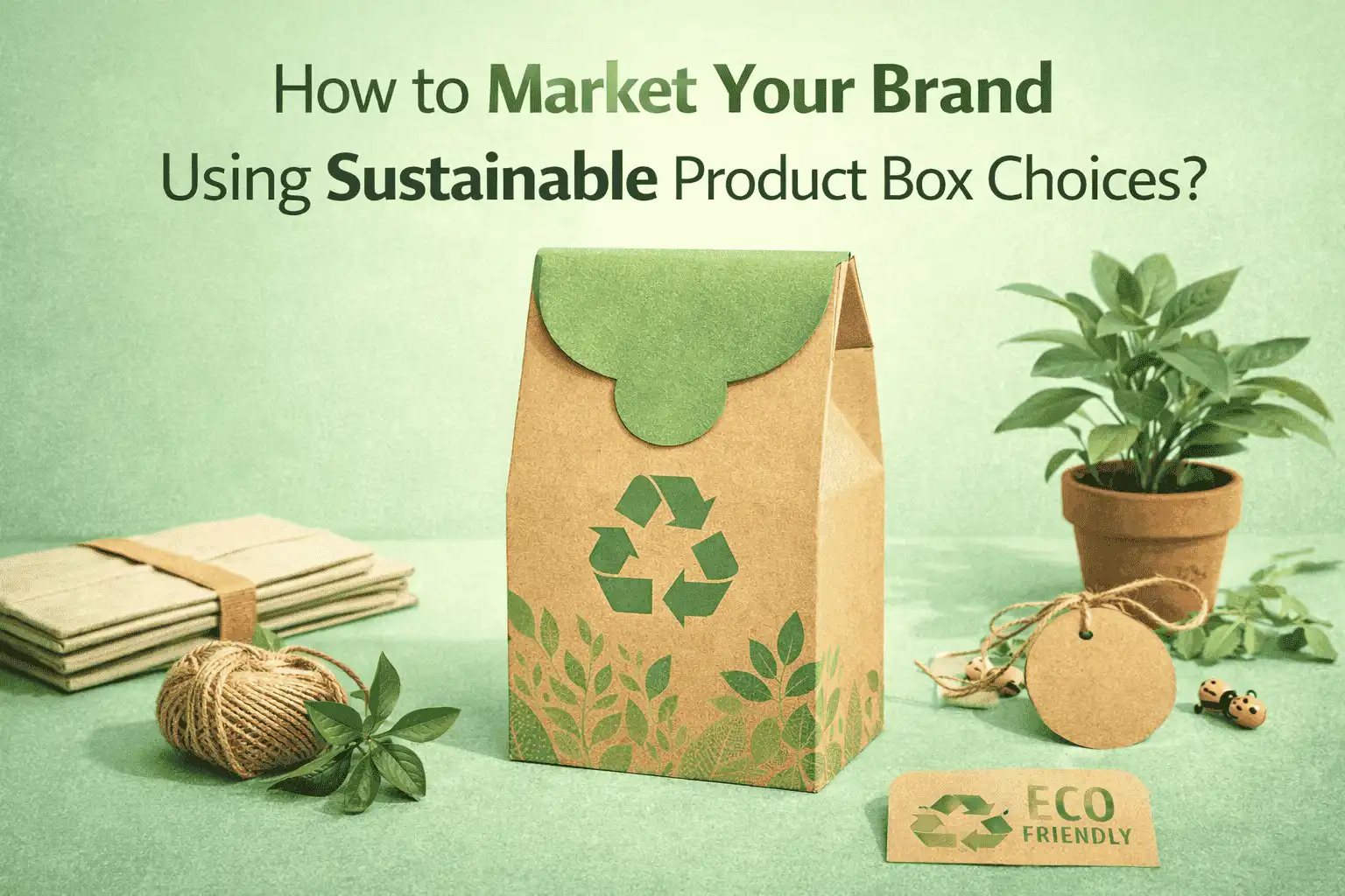 How to Market Your Brand Using Sustainable Product Box Choices？